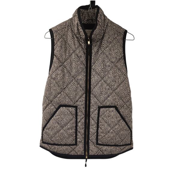 J CREW Full Zip Up Vest Womens Size Small S - Picture 1 of 3